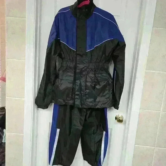 Himalaya Motor Bike Wear Waterproof Rain Jacket & Pants Set,Size XXS Oversized - Picture 1 of 9